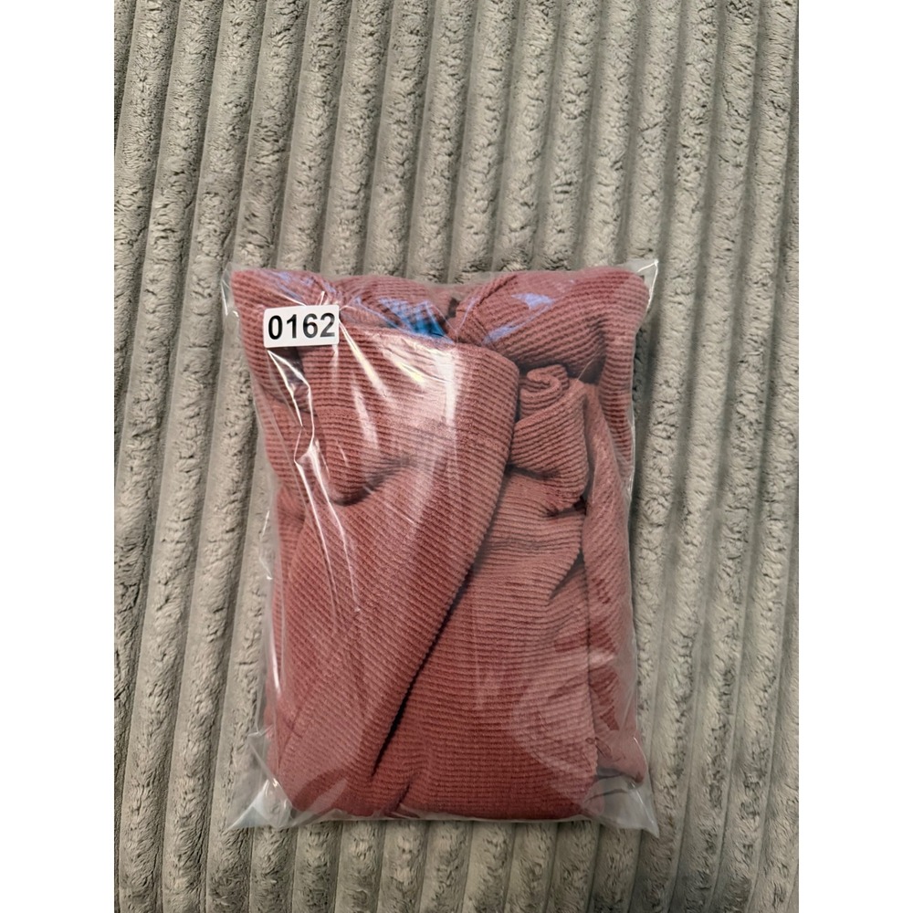 Athleta Waffle Knit Hoodie Tunic Pullover Dusty Rose Pink Small S - Picture 5 of 5